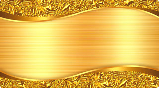 烫金金黄色条纹花纹名片背景